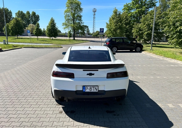 Chevrolet Camaro cena 74500 przebieg: 172800, rok produkcji 2014 z Wolsztyn małe 46